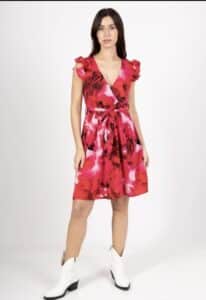 Robe courte "FLORA"