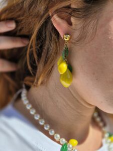 Boucles d'oreilles "Citron"