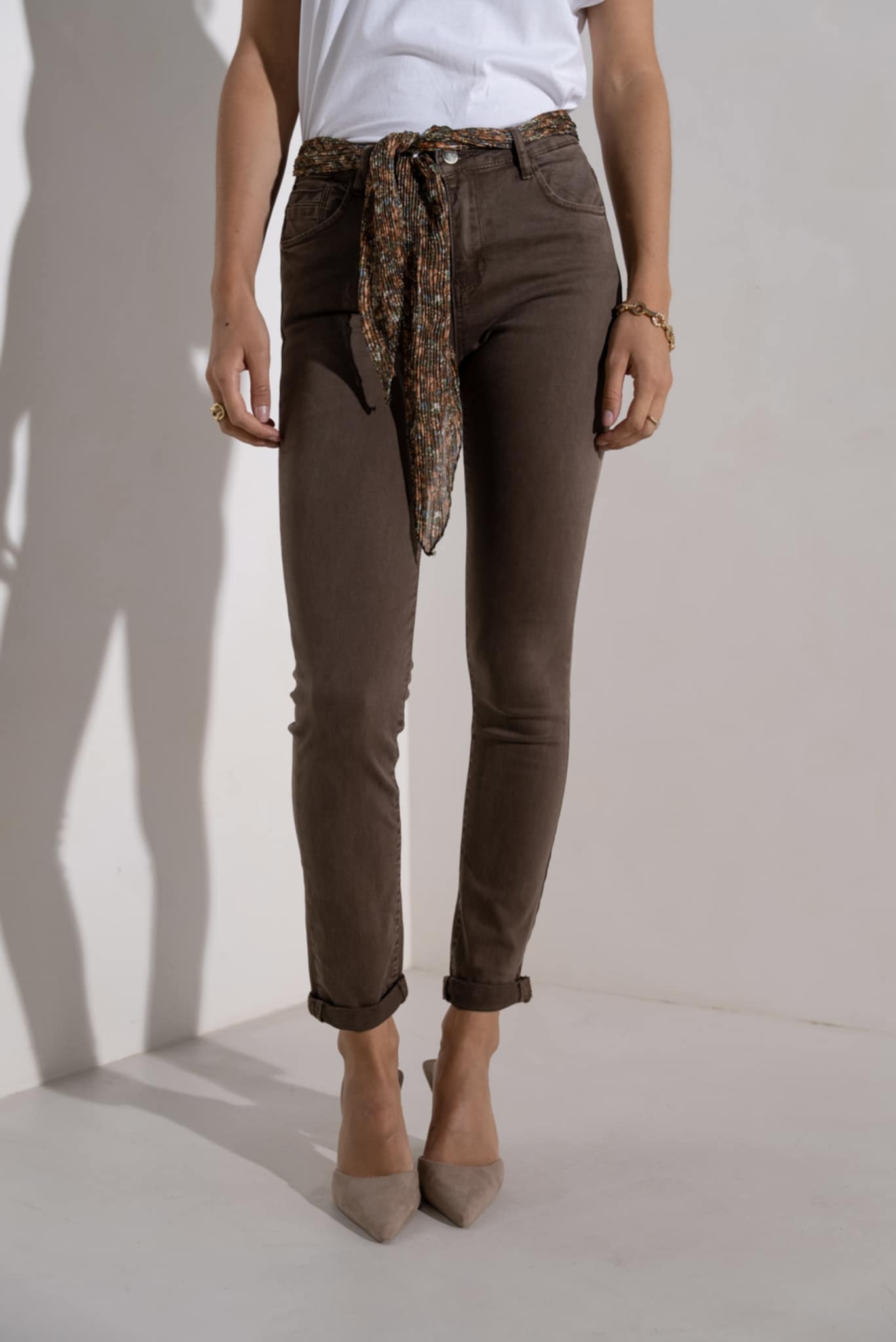 Pantalon "Oli" Taupe