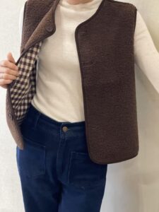 Gilet "Molly" réversible