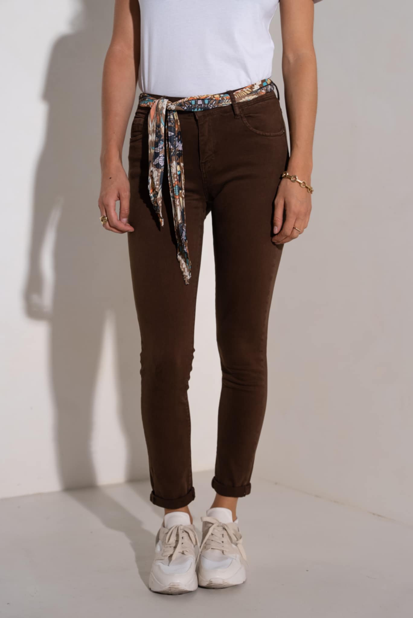 Pantalon "Oli" Chocolat