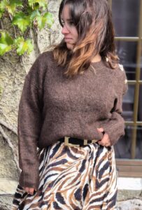 Pull "Maya" Chocolat