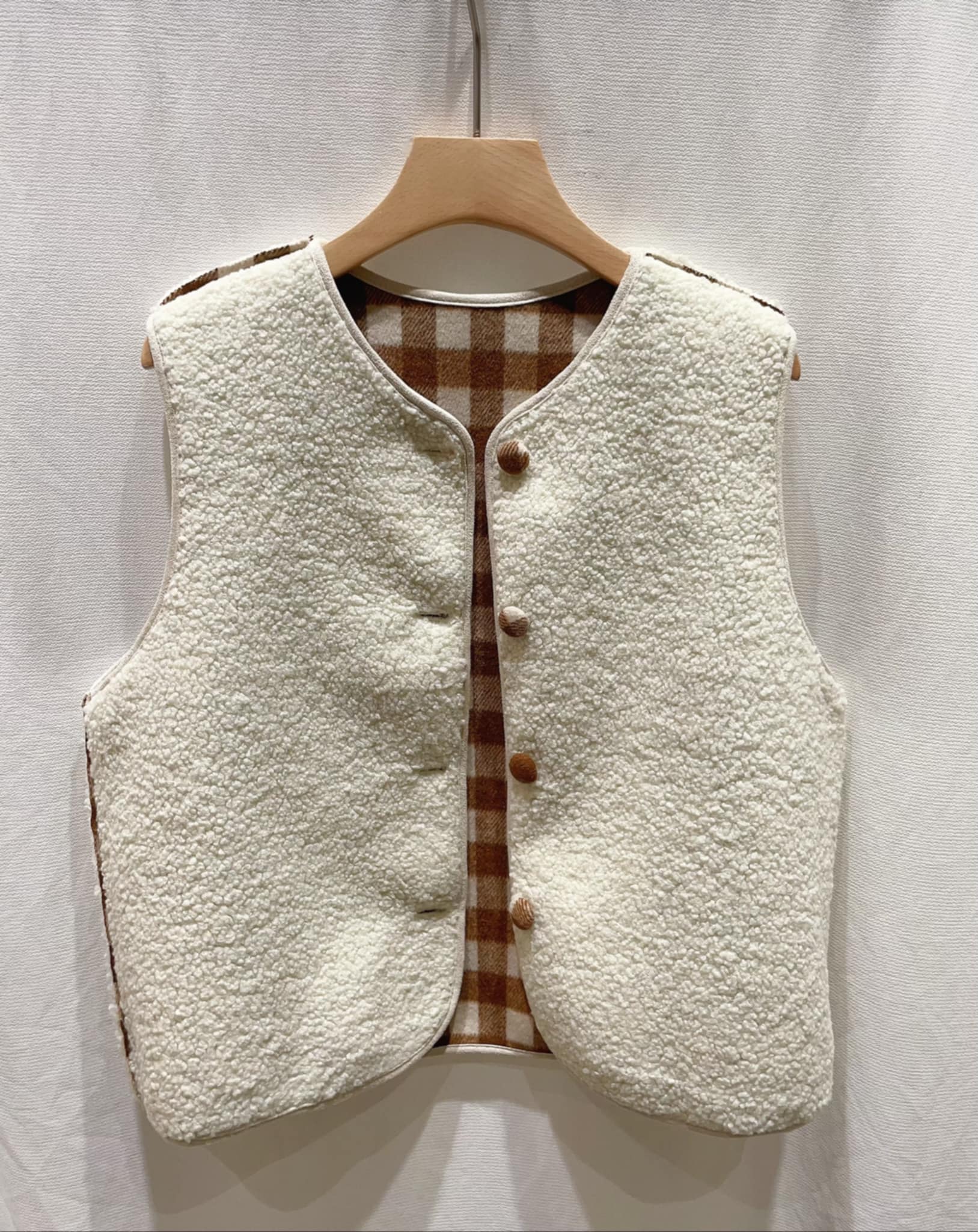 Gilet réversible "Nadia"