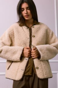 Veste "Teddy" réversible