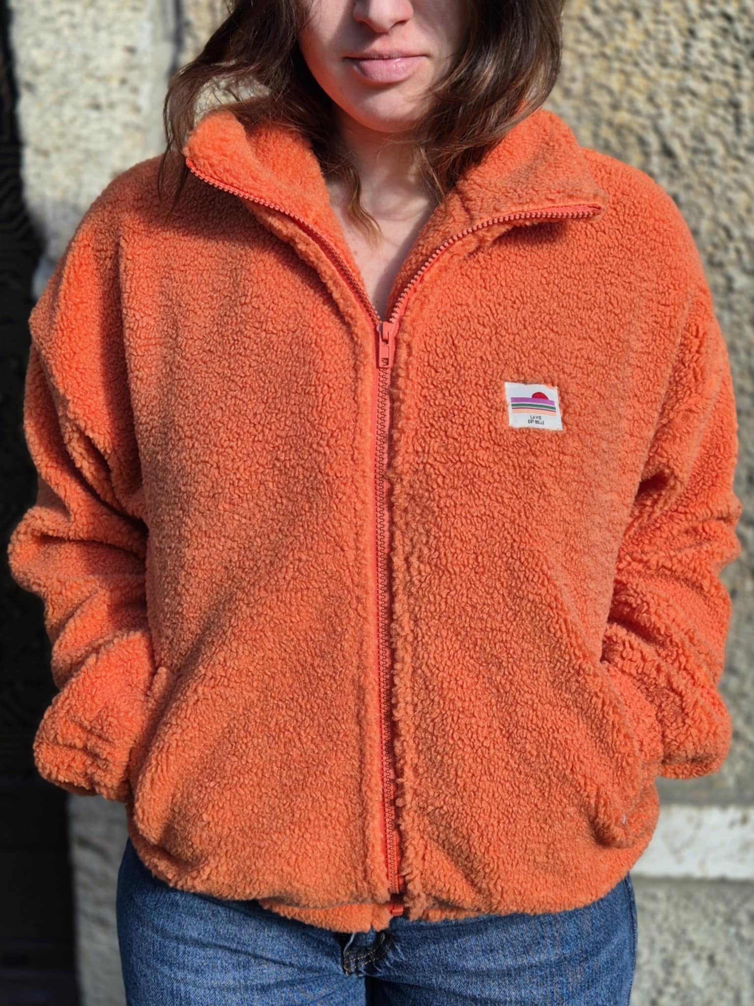 Polaire "Tina" Mandarine