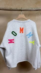 Sweat "MOMMY" multicolore