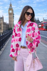 Polaire "Flower power" Fuchsia