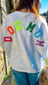 Sweat "DOG MOM" Multicolore