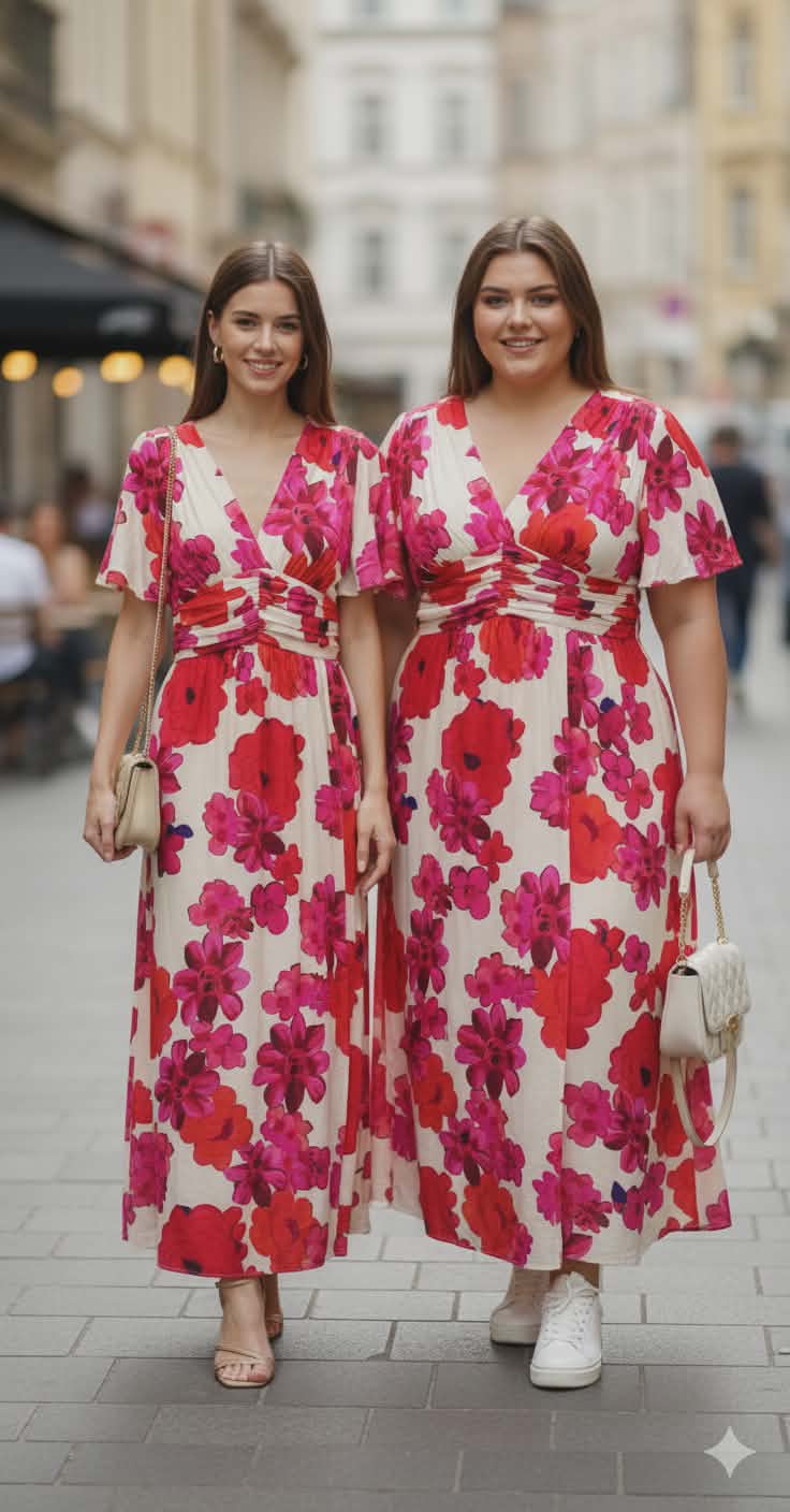 Robe "Mona" (du L au 4XL)