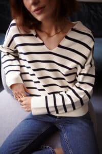 Pull "Dan" marinière