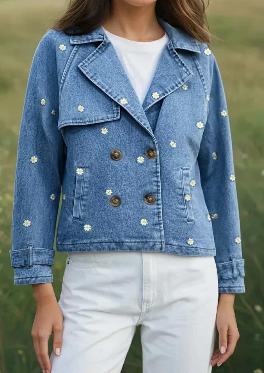 Veste "Marguerite denim"