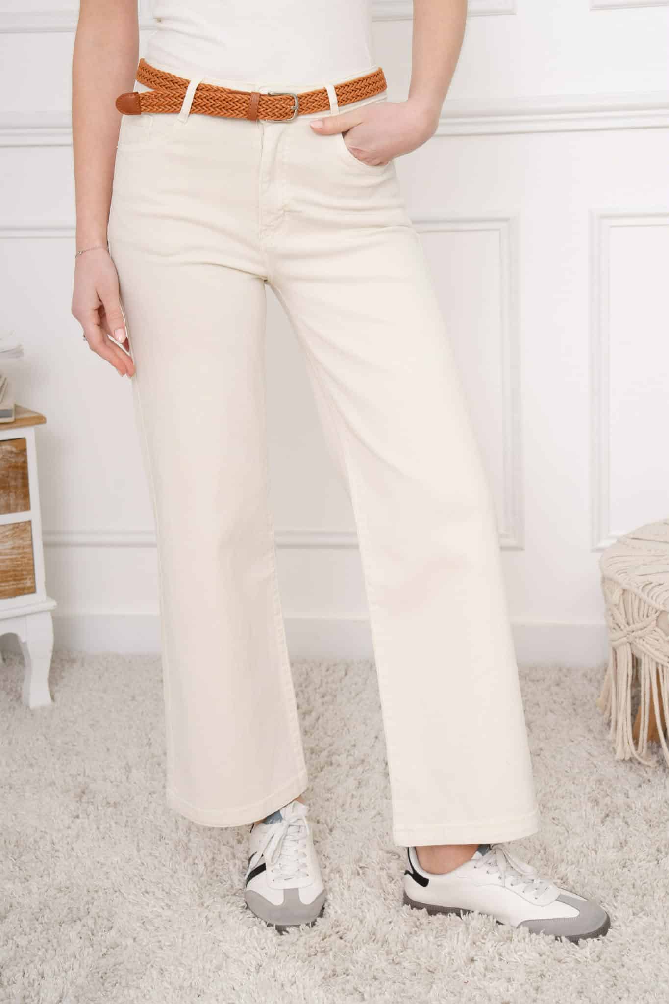 Pantalon beige "Luna"