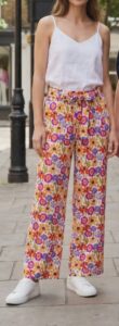 Pantalon fluide "Flower"