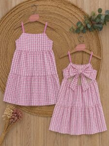 Robe "Coeur rose" enfants