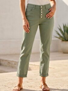 Pantalon kaki 7/8éme