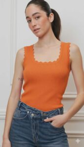 Top "Judith" Orange