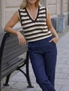 Pull sans manches "California"