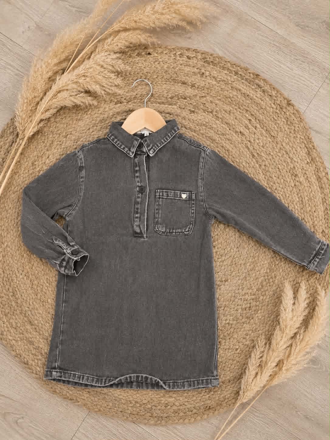Robe jean Chocolat