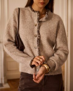 Gilet léo beige